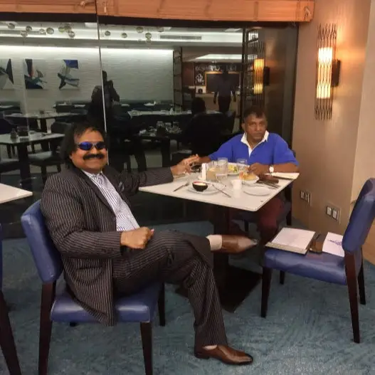 Prof Dr Tham-Nimal Raj and Tilak Jebasunderam